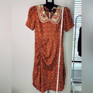 Rare Miracle Eye Marigold Dolly Mini Dress